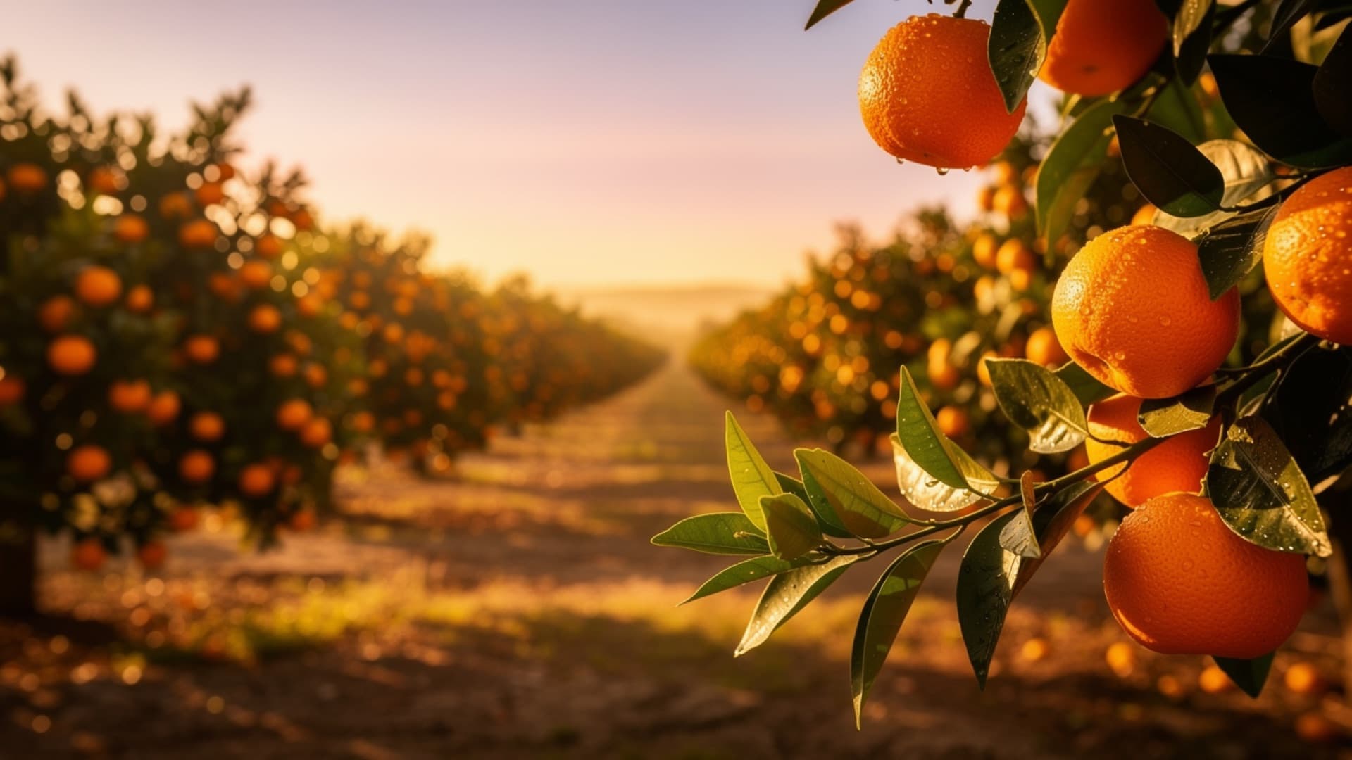 Sun-Ripened Citrus Groves